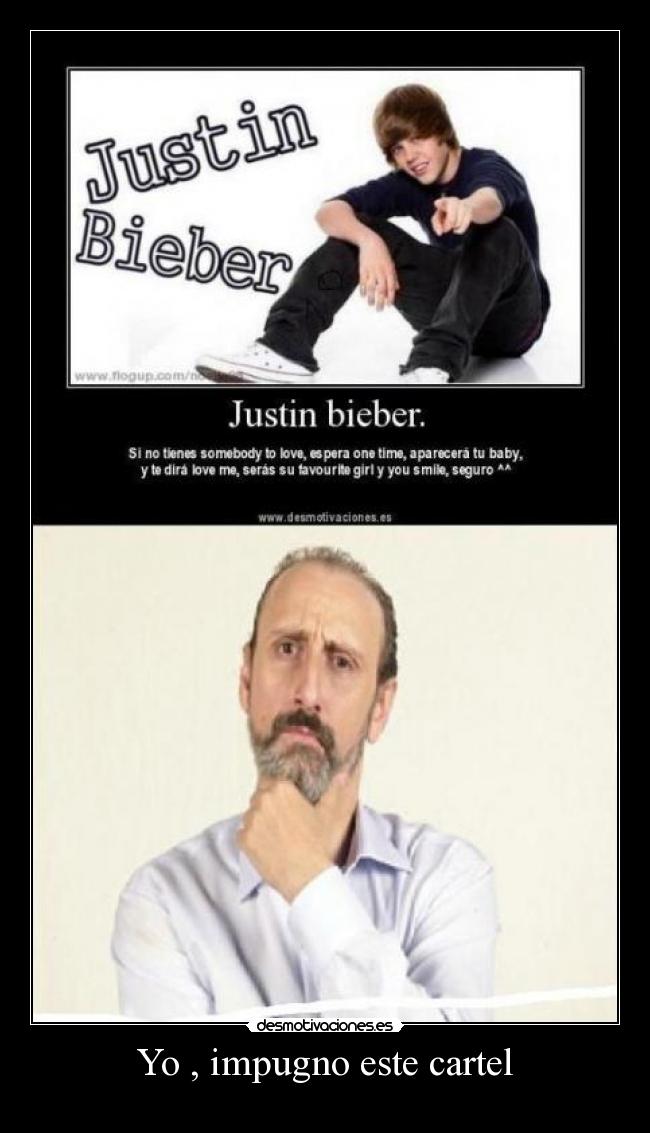 Yo , impugno este cartel - 