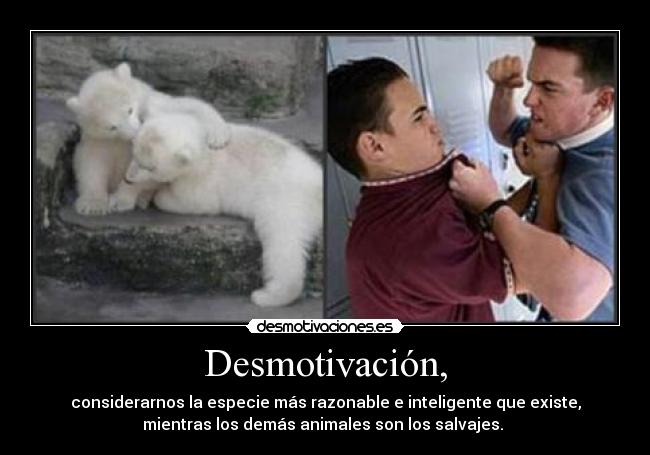 Desmotivación, - 
