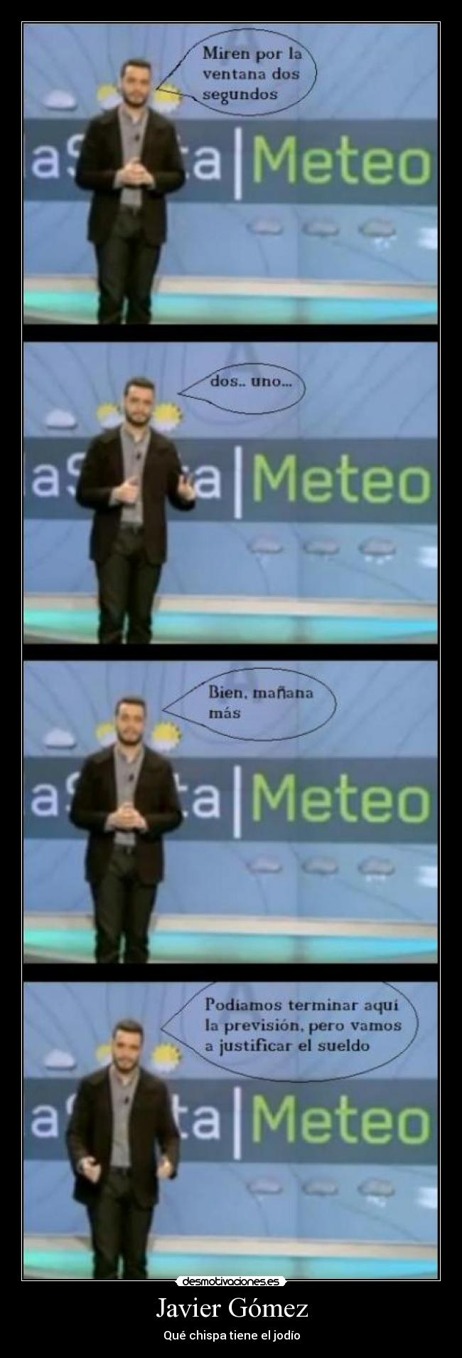 Javier Gómez - Qué chispa tiene el jodío