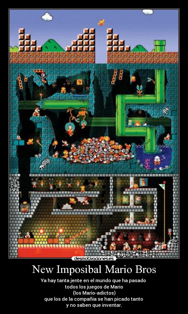 New Imposibal Mario Bros -