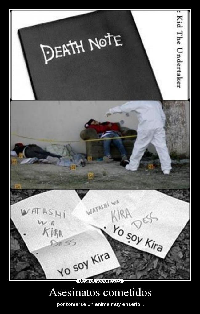 Asesinatos cometidos -