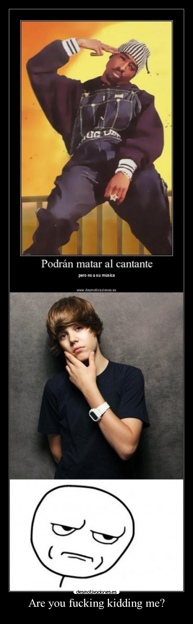 Are you fucking kidding me? -