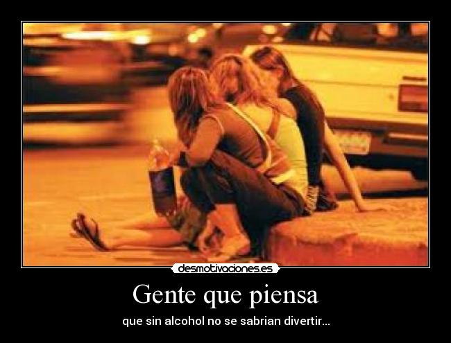 carteles alcohol desmotivaciones