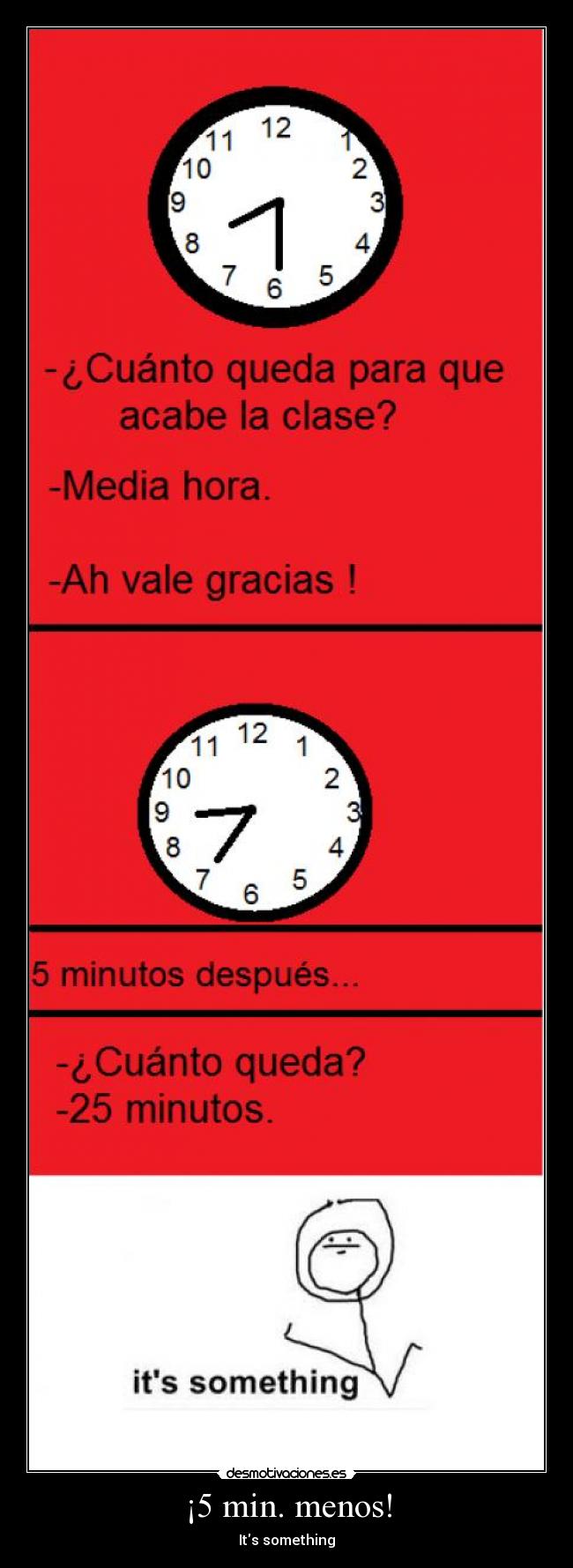 ¡5 min. menos! - 