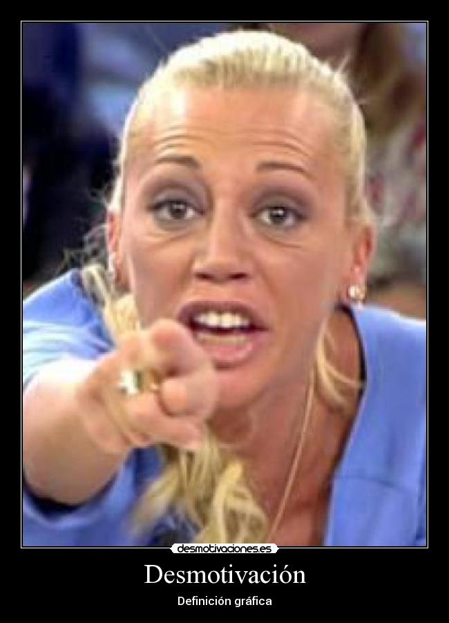Desmotivación - Definición gráfica