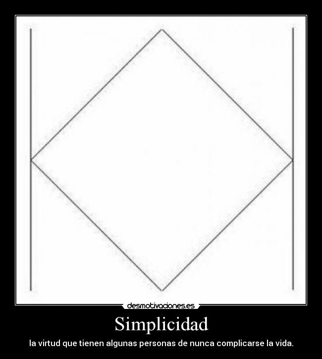 Simplicidad -