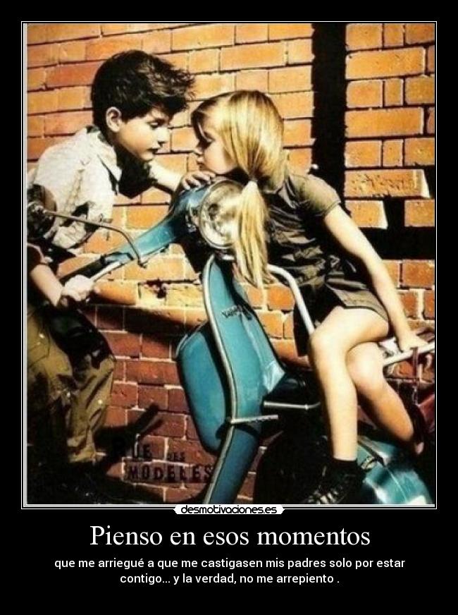 Pienso en esos momentos - 