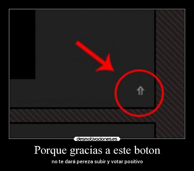 Porque gracias a este boton -