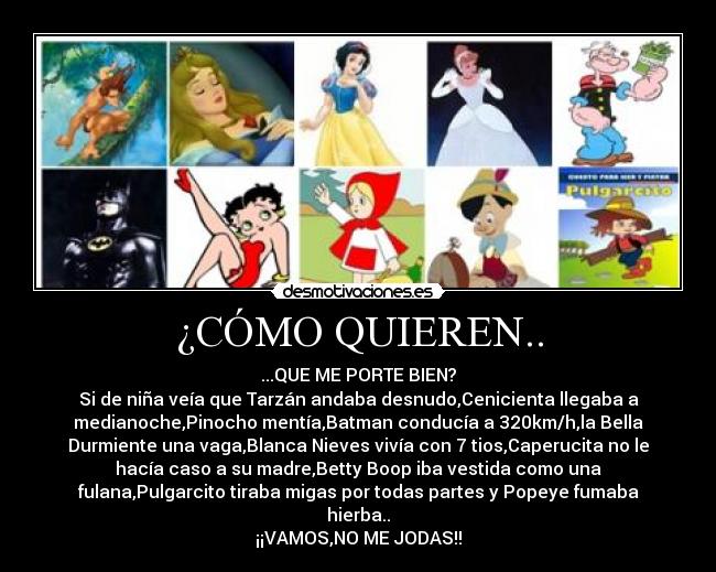 ¿CÓMO QUIEREN.. -