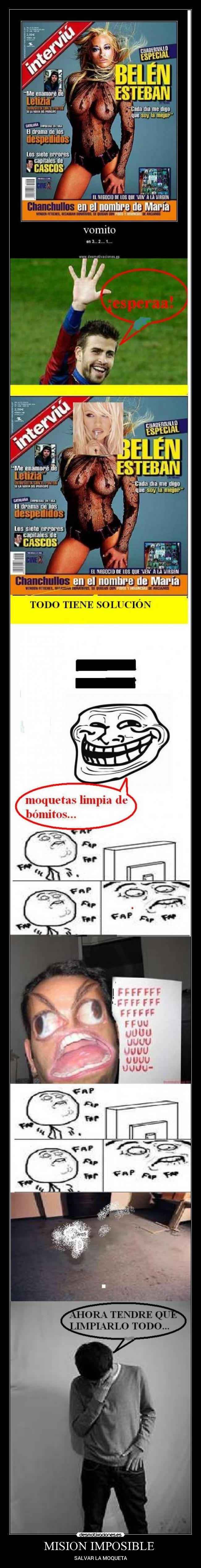 MISION IMPOSIBLE - SALVAR LA MOQUETA