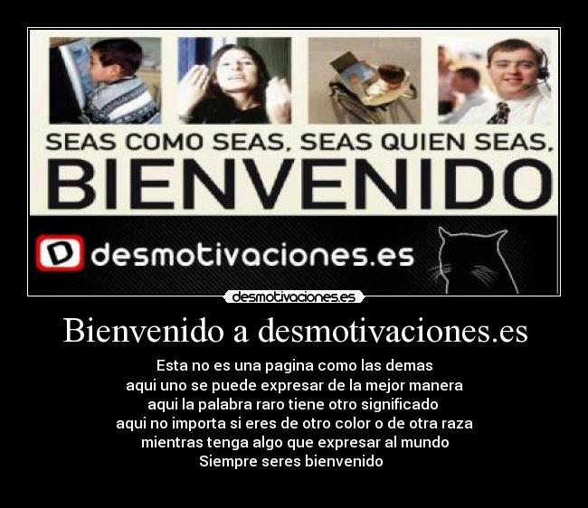 Bienvenido a desmotivaciones.es - 