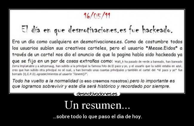 carteles hackeers hackeado desmotivaciones