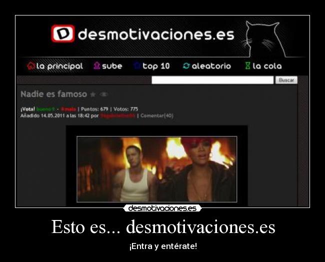 Esto es... desmotivaciones.es - ¡Entra y entérate!