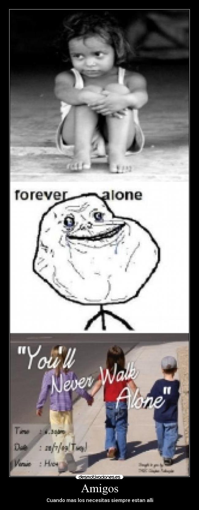 Amigos - Cuando mas los necesitas siempre estan alli