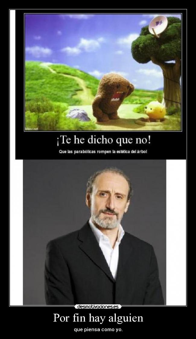 Por fin hay alguien -