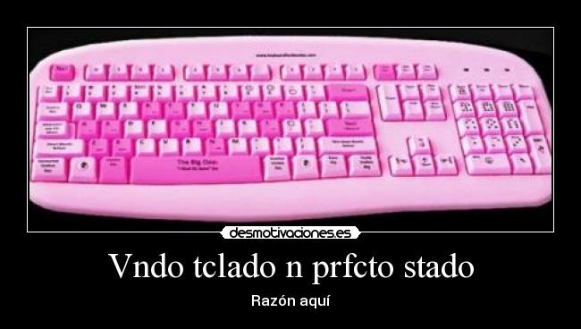 Vndo tclado n prfcto stado - 