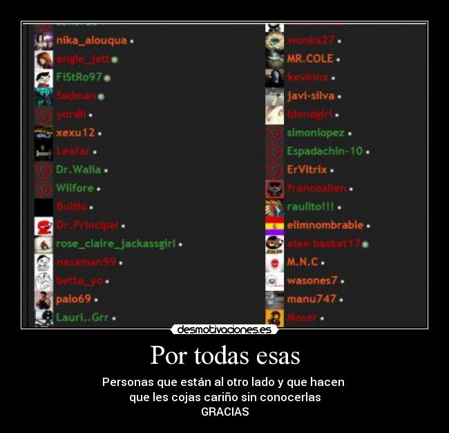 Por todas esas - 