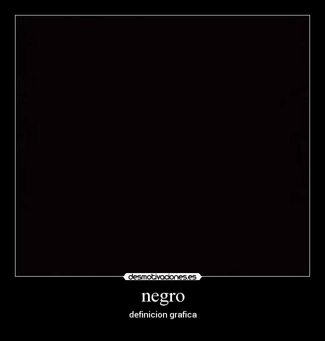 negro -