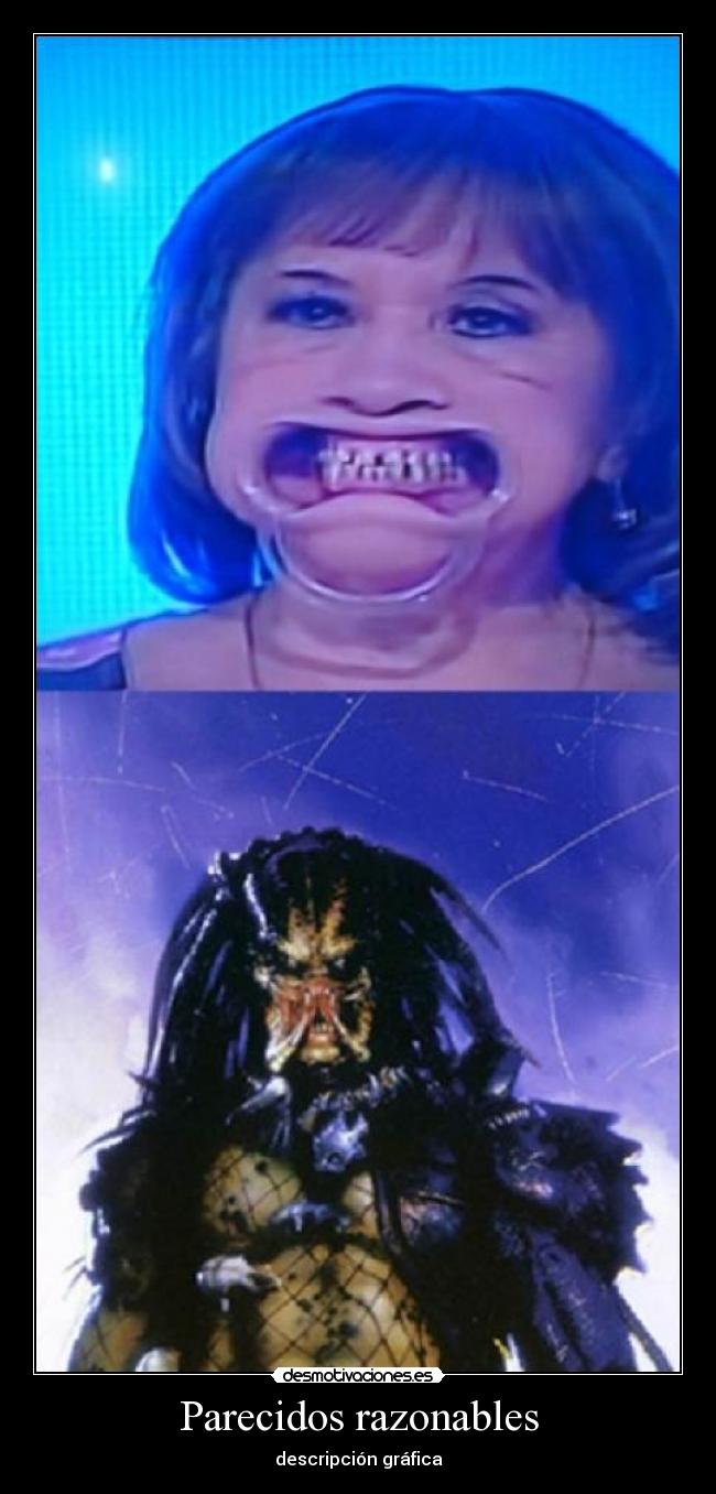 Parecidos razonables - descripción gráfica