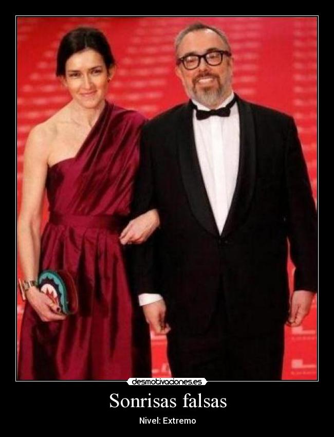 Sonrisas falsas -