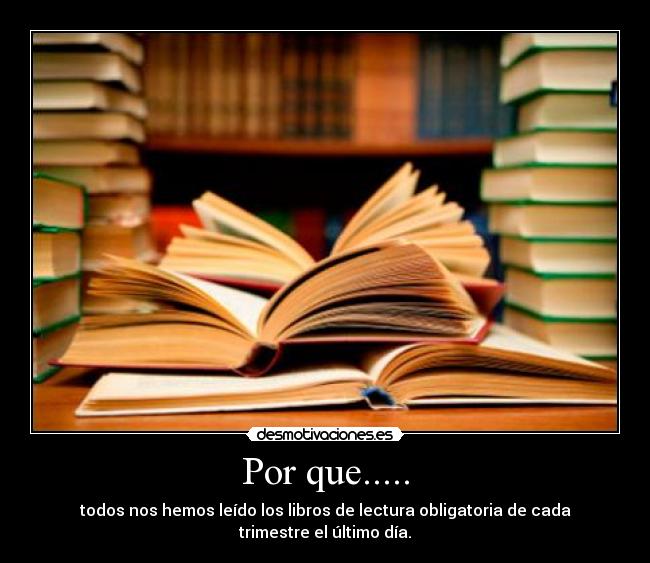 Por que..... -