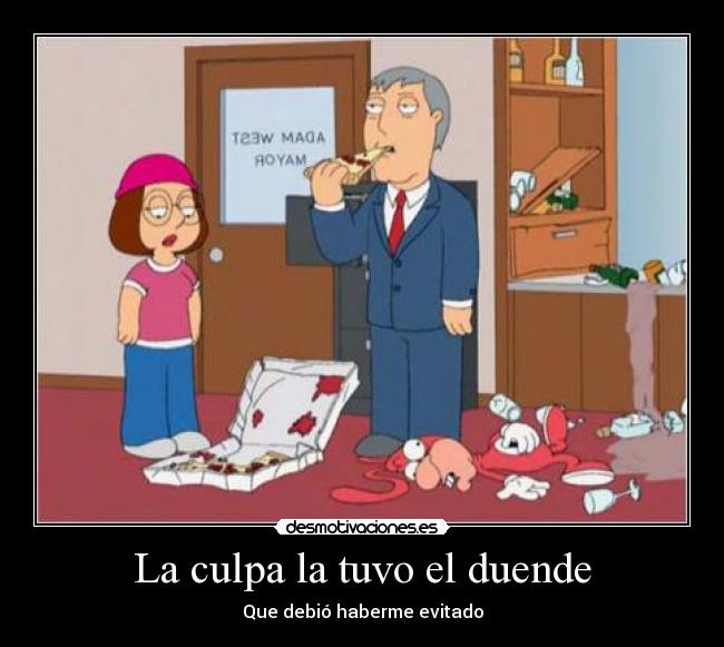 La culpa la tuvo el duende -