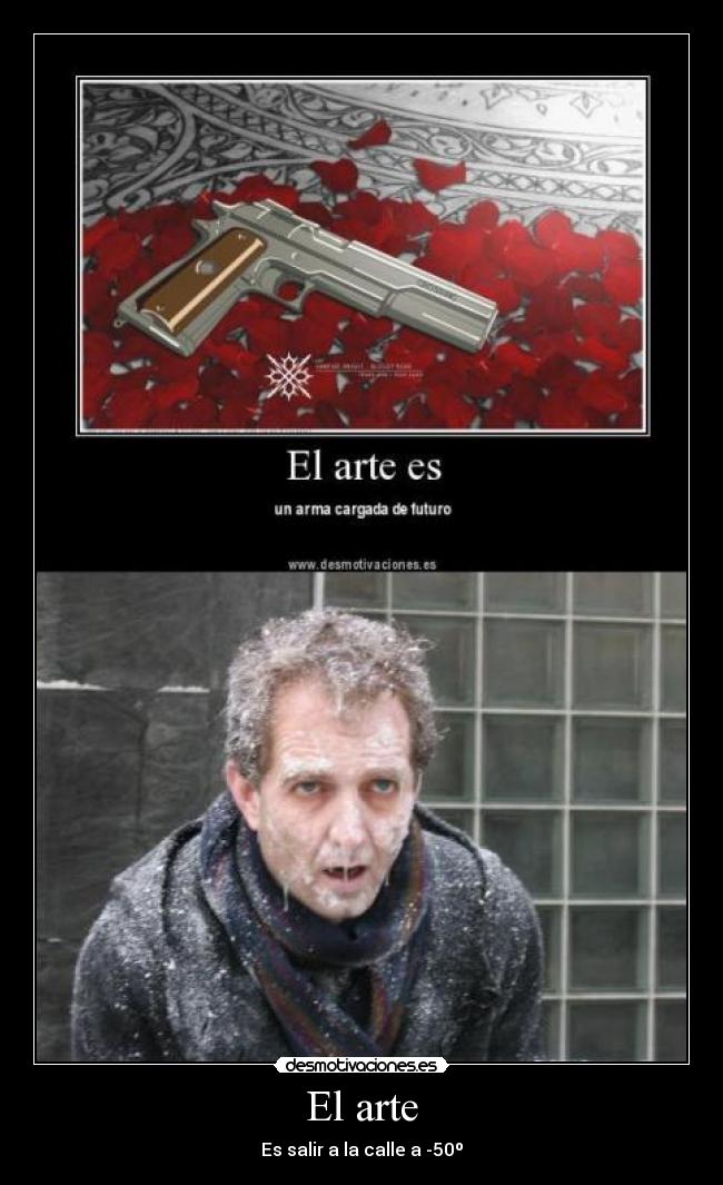 carteles arte arte ftio desmotivaciones