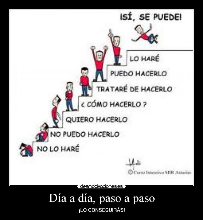 Día a día, paso a paso - 