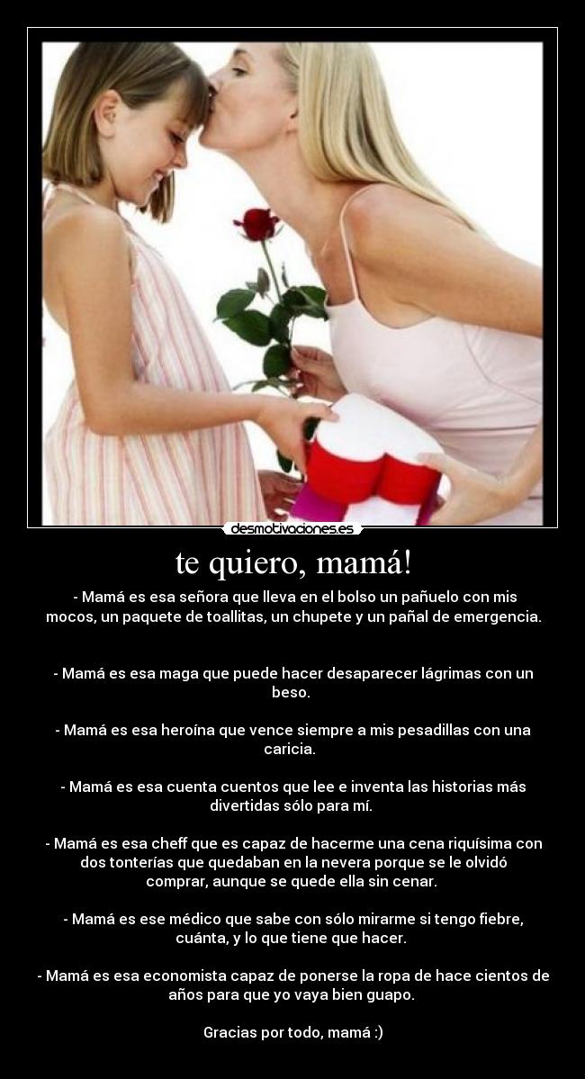 te quiero, mamá! - 