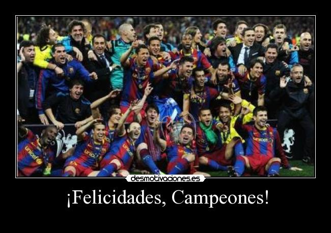 ¡Felicidades, Campeones! - 