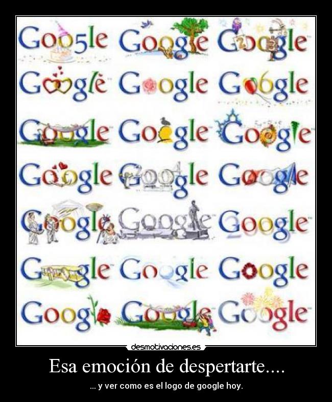 Esa emoción de despertarte.... -