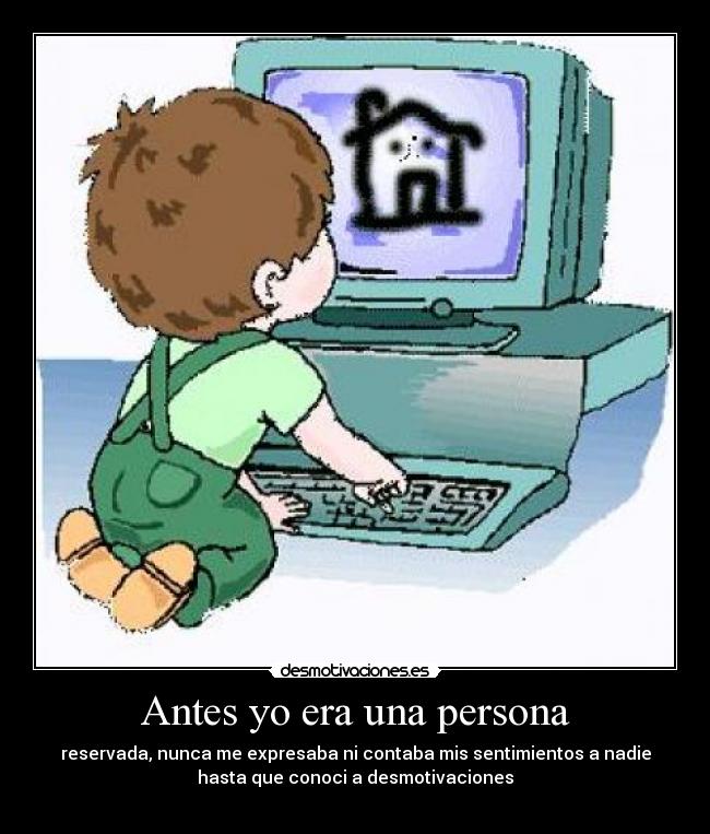 Antes yo era una persona - 