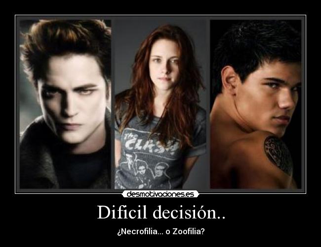 Dificil decisión.. -