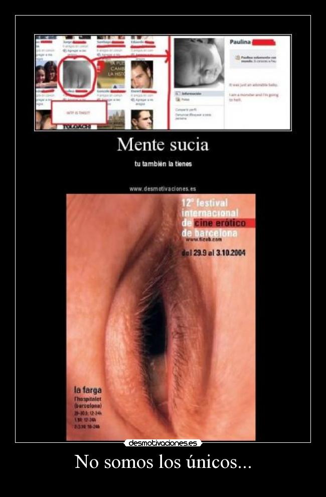 No somos los únicos... -