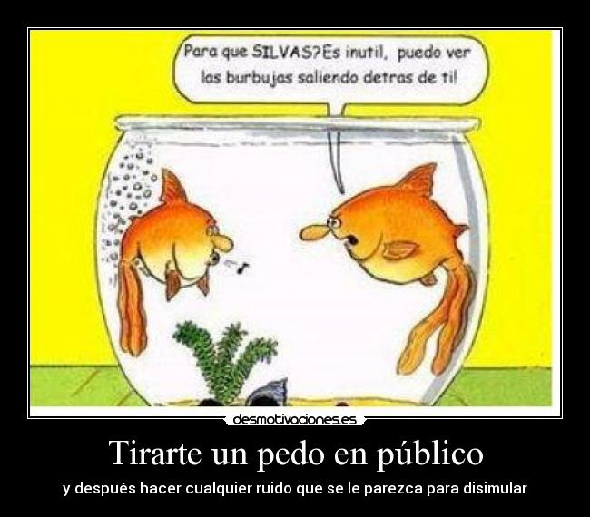 Tirarte un pedo en público - 