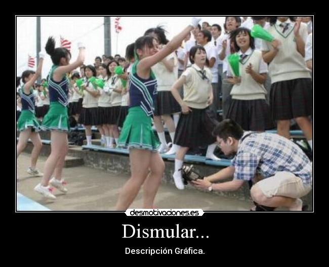 Dismular... - Descripción Gráfica.