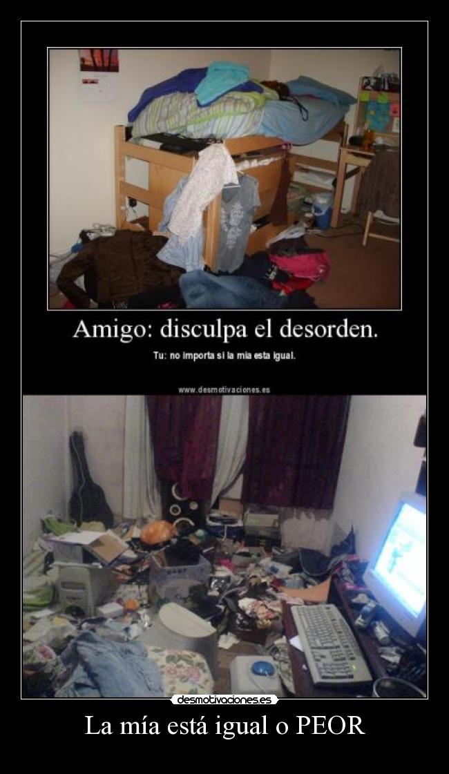 La mía está igual o PEOR - 