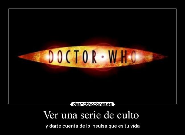 Ver una serie de culto  - 