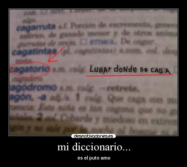 mi diccionario... - es el puto amo