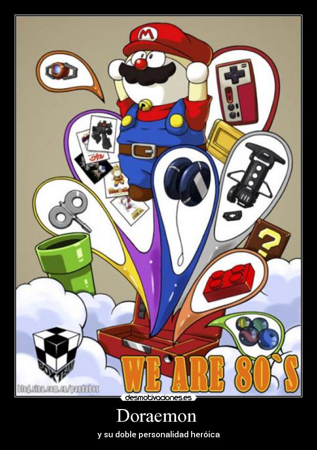 Doraemon - y su doble personalidad heróica