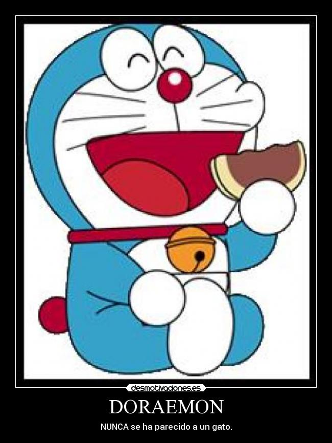 carteles doraemon desmotivaciones