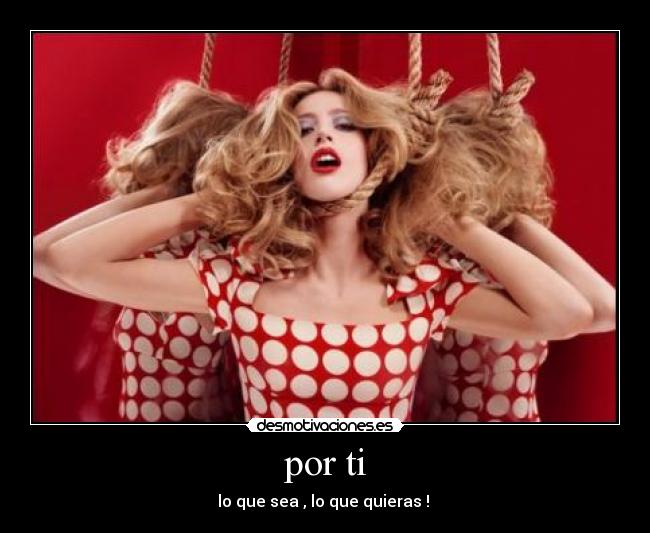 por ti -