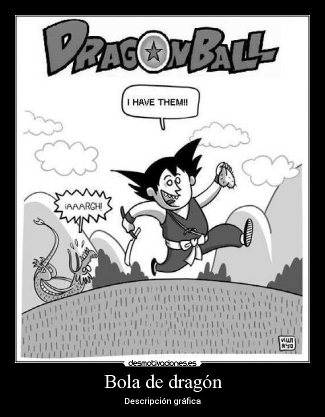 Bola de dragón - Descripción gráfica