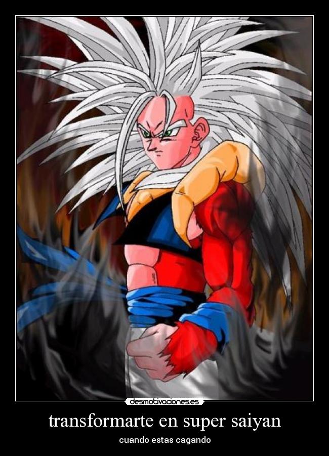 transformarte en super saiyan -
