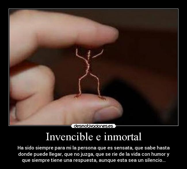 Invencible e inmortal - 