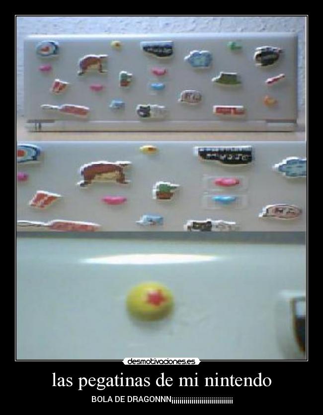 las pegatinas de mi nintendo -