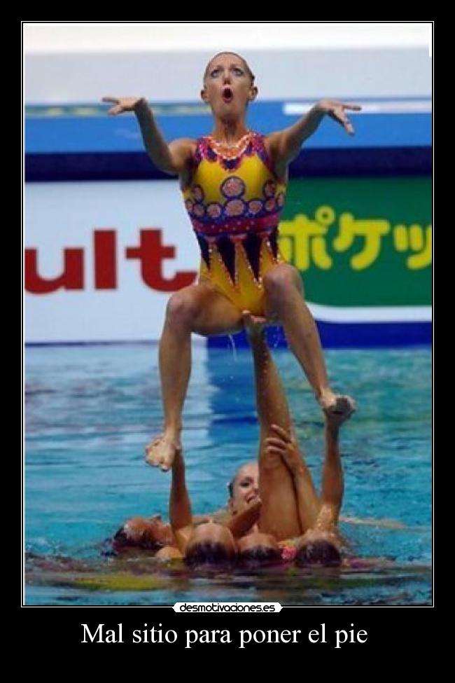 Mal sitio para poner el pie  - 