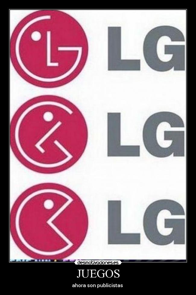 JUEGOS - ahora son publicistas