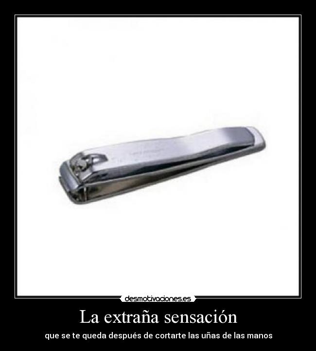 La extraña sensación - 