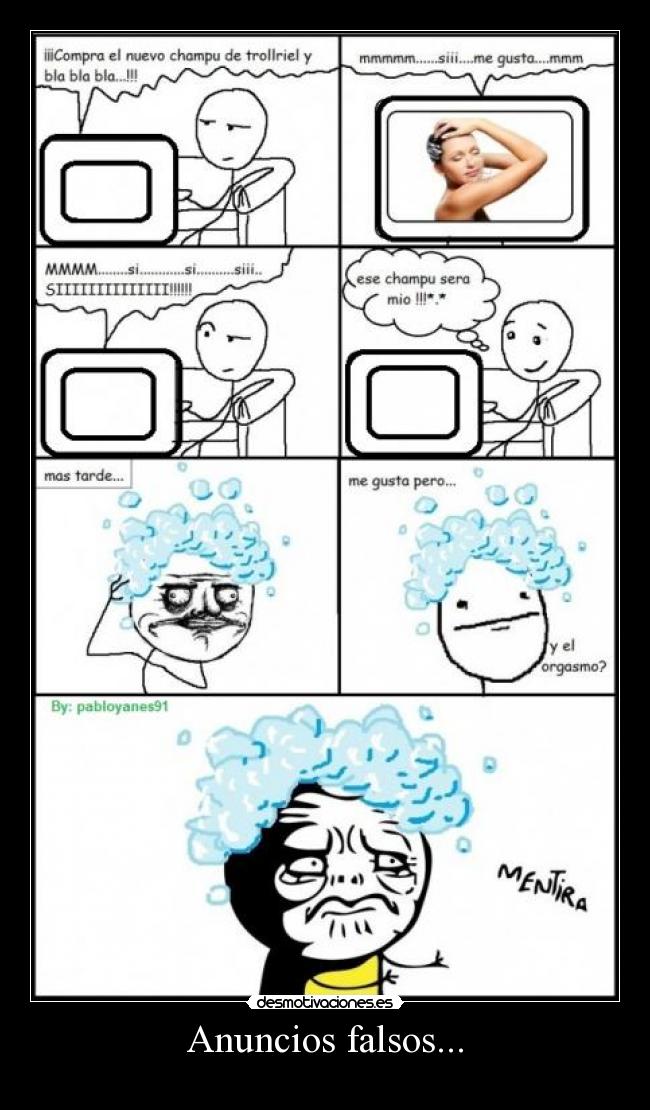 Anuncios falsos... - 